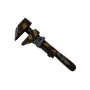 Unusual Specialized Killstreak Hazard Warning Wrench (Battle Scarred) (Hot)
