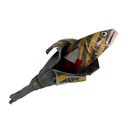 free tf2 item Hazard Warning Holy Mackerel (Battle Scarred)