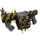 Unusual Festivized Specialized Killstreak Hazard Warning Stickybomb Launcher (Minimal Wear) (Cool)