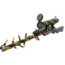Strange Unusual Festivized Professional Killstreak Hazard Warning Sniper Rifle (Field-Tested) (Hot)