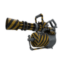 Unusual Professional Killstreak Hazard Warning Minigun (Minimal Wear) (Cool)