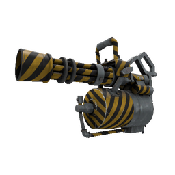 Hazard Warning Minigun (Minimal Wear)