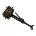 Strange Festivized Specialized Killstreak Hazard Warning Powerjack (Battle Scarred)