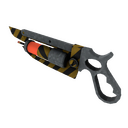 Unusual Professional Killstreak Hazard Warning Ubersaw (Factory New) (Cool)