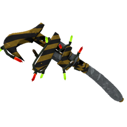 free tf2 item Festivized Specialized Killstreak Hazard Warning Jag (Factory New)