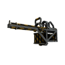 Unusual Professional Killstreak Hazard Warning Brass Beast (Field-Tested) (Hot)