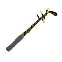 Unusual Festivized Professional Killstreak Hazard Warning Disciplinary Action (Field-Tested) (Isotope)