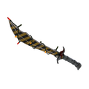 Strange Festivized Professional Killstreak Hazard Warning Shahanshah (Well-Worn)