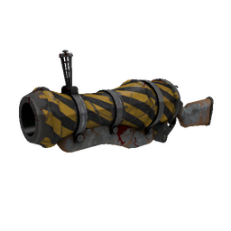 free tf2 item Hazard Warning Loose Cannon (Battle Scarred)