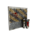 Hazard Warning War Paint (Battle Scarred)