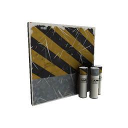 free tf2 item Strange Hazard Warning War Paint (Field-Tested)