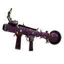 Festivized Cosmic Calamity Rocket Launcher (Battle Scarred)
