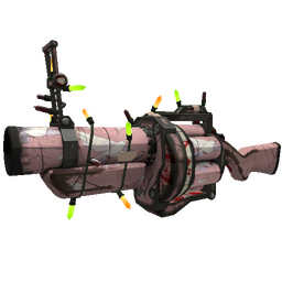 Festivized Dovetailed Grenade Launcher (Battle Scarred)