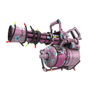 Unusual Festivized Professional Killstreak Hana Minigun (Field-Tested) (Cool)