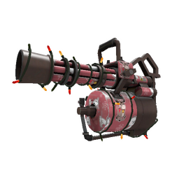 Unusual Festivized Specialized Killstreak Polar Surprise Minigun (Minimal Wear)