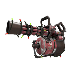 Festivized Polar Surprise Minigun (Well-Worn)