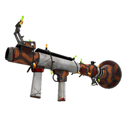 free tf2 item Festivized Cabin Fevered Rocket Launcher (Battle Scarred)