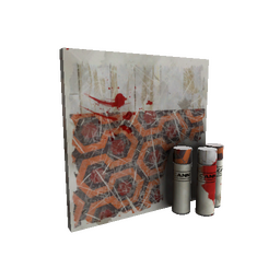 free tf2 item Strange Cabin Fevered War Paint (Battle Scarred)