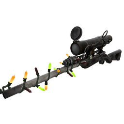 free tf2 item Festivized Shot in the Dark Sniper Rifle (Battle Scarred)