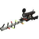 Strange Festivized Killstreak Shot in the Dark Sniper Rifle (Minimal Wear)