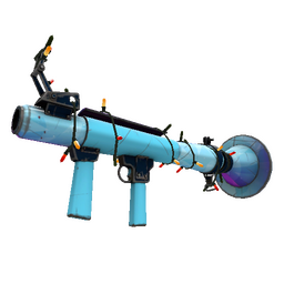 free tf2 item Festivized Frozen Aurora Rocket Launcher (Field-Tested)