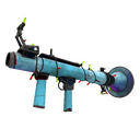 Strange Festivized Frozen Aurora Rocket Launcher (Battle Scarred)