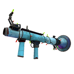 Festivized Frozen Aurora Rocket Launcher (Battle Scarred)