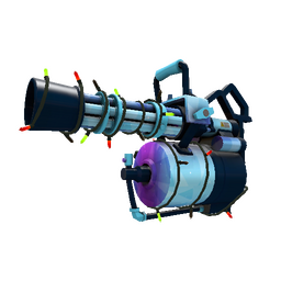 Festivized Specialized Killstreak Frozen Aurora Minigun (Factory New)