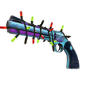 Strange Festivized Specialized Killstreak Frozen Aurora Revolver (Field-Tested)