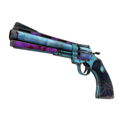 free tf2 item Frozen Aurora Revolver (Battle Scarred)