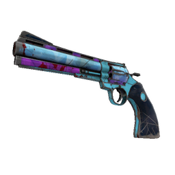 Frozen Aurora Revolver (Battle Scarred)