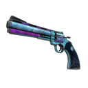Unusual Frozen Aurora Revolver (Well-Worn) (Isotope)