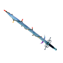 Strange Festivized Frozen Aurora Claidheamh Mòr (Minimal Wear)