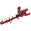 Strange Unusual Festivized Professional Killstreak Smissmas Spycrabs Sniper Rifle (Factory New) (Isotope)