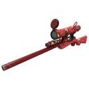 Unusual Professional Killstreak Smissmas Spycrabs Sniper Rifle (Field-Tested) (Isotope)