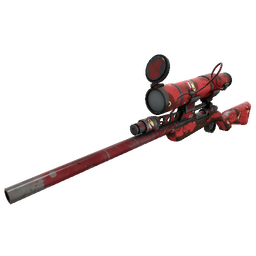 Strange Smissmas Spycrabs Sniper Rifle (Battle Scarred)