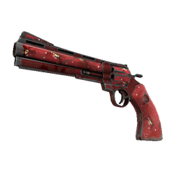 Strange Smissmas Spycrabs Revolver (Battle Scarred)