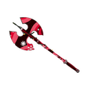 Strange Festivized Snowflake Swirled Scotsman's Skullcutter (Minimal Wear)