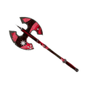 Killstreak Snowflake Swirled Scotsman's Skullcutter (Battle Scarred)