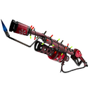Unusual Festivized Specialized Killstreak Snowflake Swirled Flame Thrower (Well-Worn) (Cool)