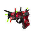 Strange Festivized Killstreak Snowflake Swirled Pistol (Well-Worn)