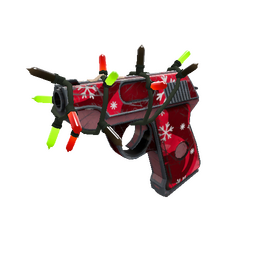 free tf2 item Festivized Snowflake Swirled Pistol (Well-Worn)