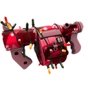 Unusual Festivized Professional Killstreak Snowflake Swirled Stickybomb Launcher (Factory New) (Isotope)