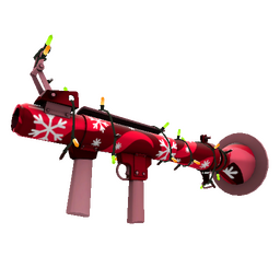 Strange Festivized Snowflake Swirled Rocket Launcher (Factory New)