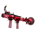 Unusual Festivized Killstreak Snowflake Swirled Rocket Launcher (Field-Tested) (Isotope)