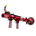Unusual Festivized Professional Killstreak Snowflake Swirled Rocket Launcher (Minimal Wear) (Isotope)
