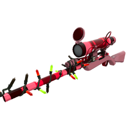 Festivized Snowflake Swirled Sniper Rifle (Factory New)