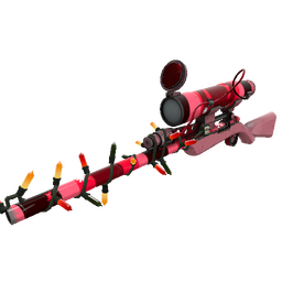 Festivized Snowflake Swirled Sniper Rifle (Field-Tested)