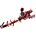 Strange Unusual Festivized Professional Killstreak Snowflake Swirled Sniper Rifle (Minimal Wear) (Cool)