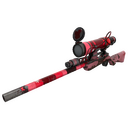 Snowflake Swirled Sniper Rifle (Battle Scarred)